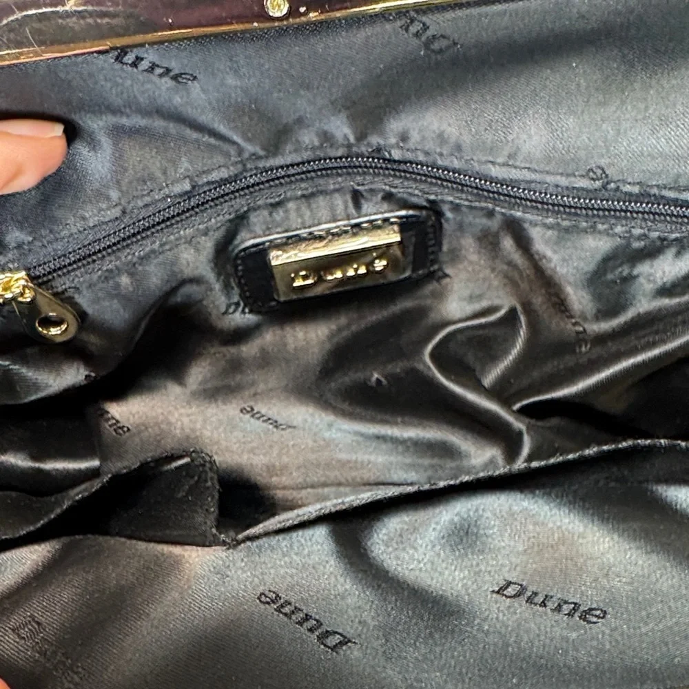 Done London Black and Tan Satchel